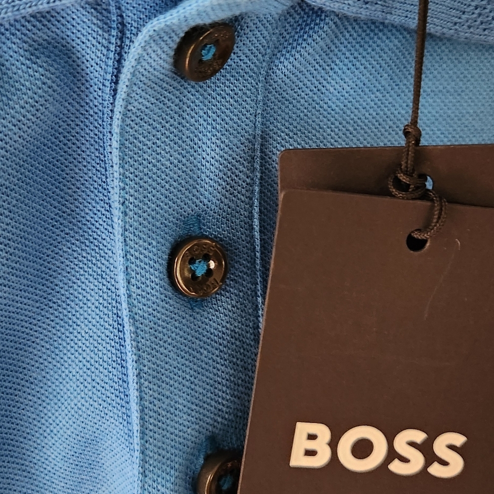 BOSS Light Blue Polo Shirt